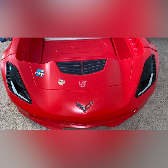 Other Corvette Car Bed With Lights Poshmark